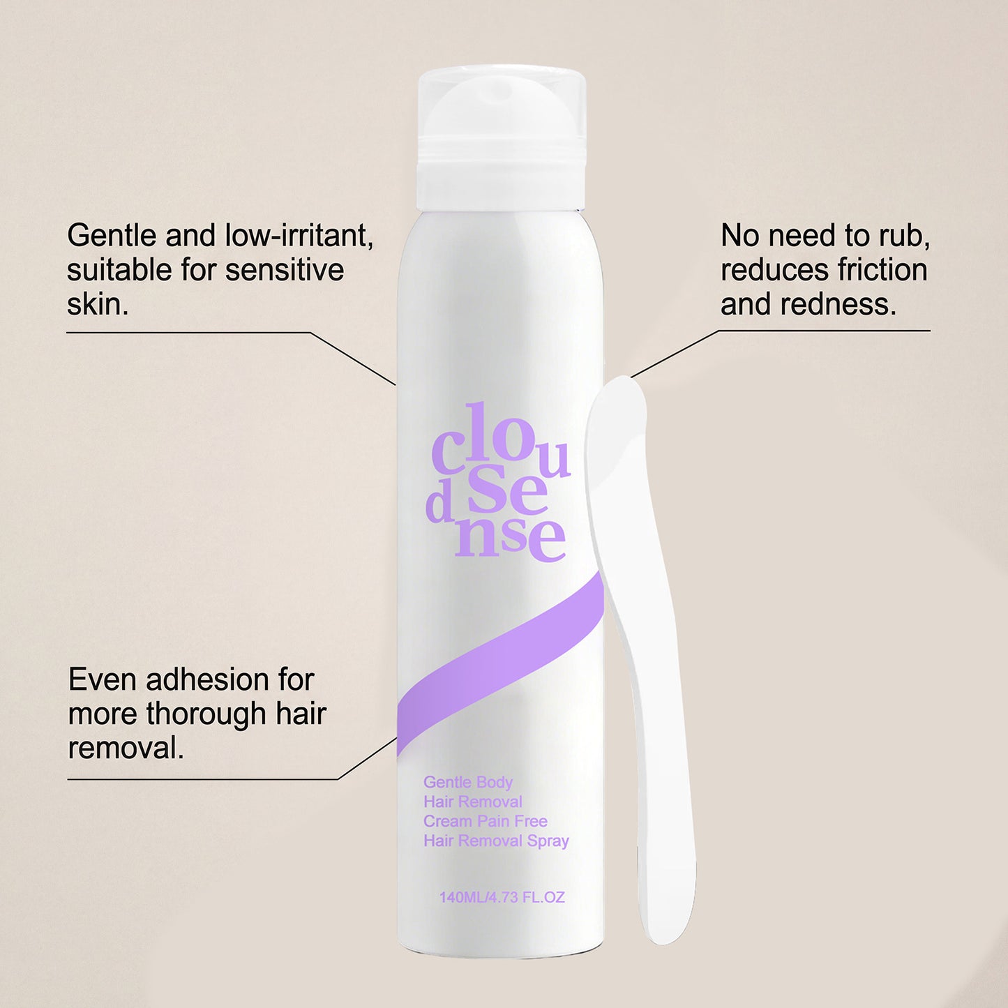 Gentle Hair Removal Mousse